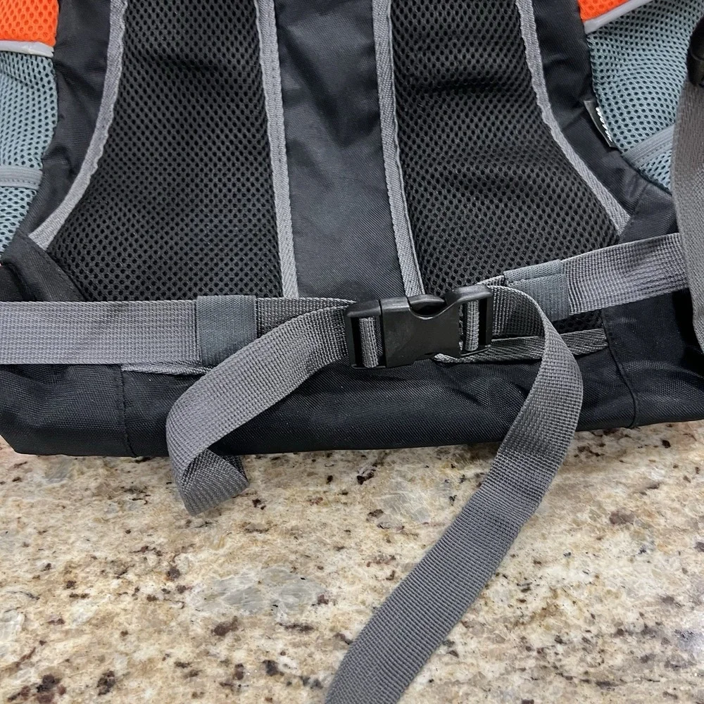 WOYYHO Dog Pet Carrier Backpack Mesh Breathable Head-Out-Orange Large Read